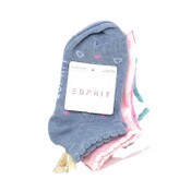 Wholesale - 6PK ESPRIT HEARTS WITH BOW SOCKS, Size: 4-6, UPC: 701570982702